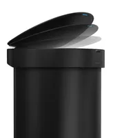 simplehuman 45 Litre Steel Semi-Round Sensor Can