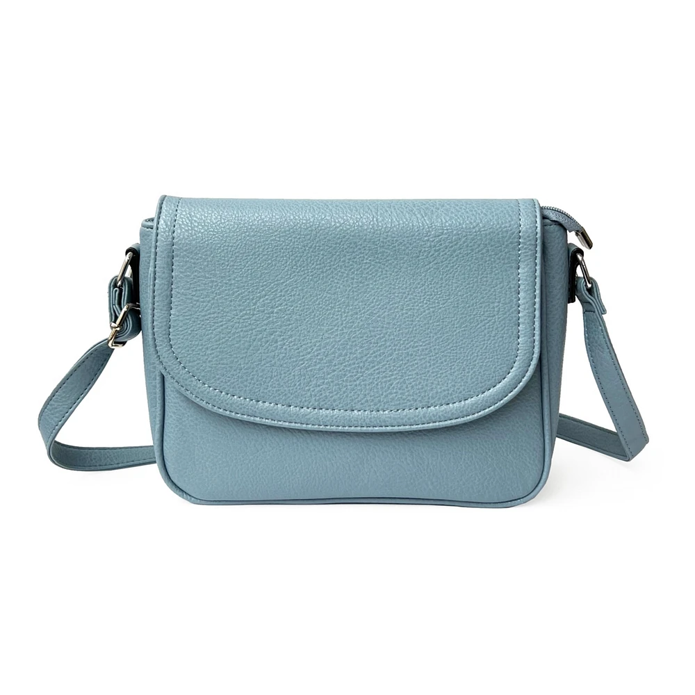 Ladies Crossbody Bag with Front Flap