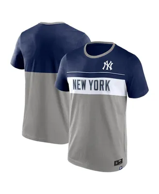 Men's Fanatics Gray New York Yankees Claim The Win T-shirt