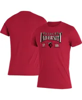 Men's adidas Scarlet Rutgers Knights Along The Shadow Tri-Blend T-shirt