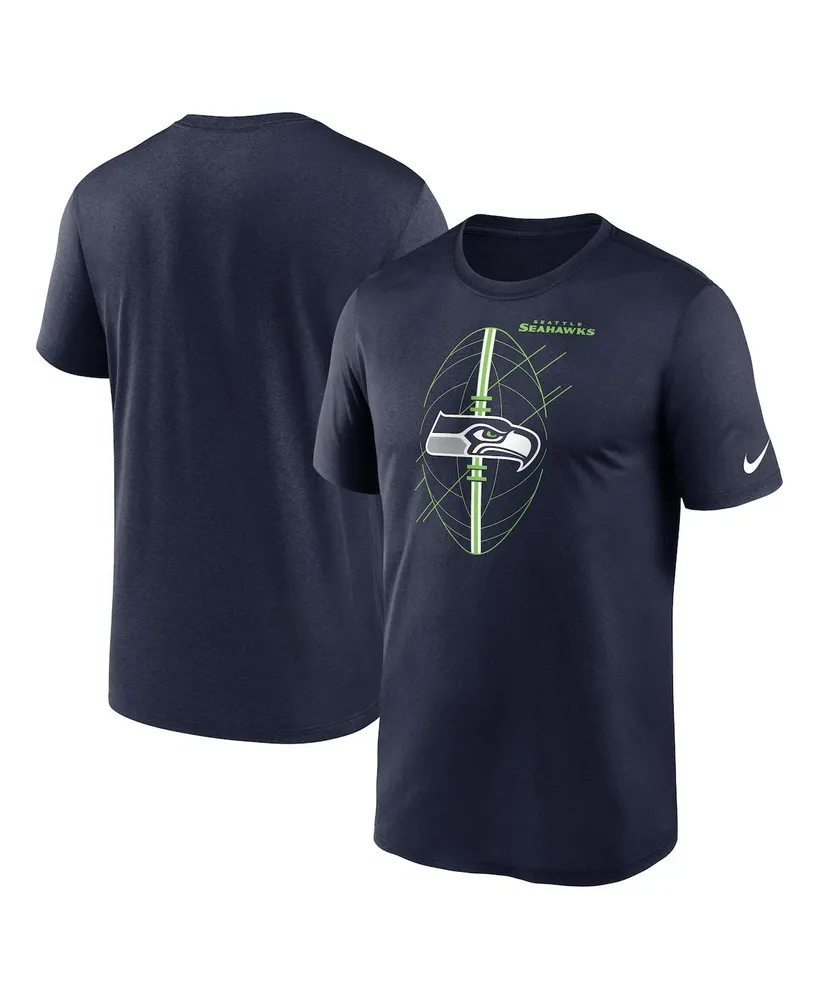 Men's Nike College Navy Seattle Seahawks Legend Icon Performance Long Sleeve T-Shirt