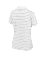 Women's Nike White Boston Red Sox Authentic Collection Victory Performance Polo Shirt