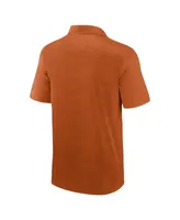 Men's Fanatics Heather Texas Orange Texas Longhorns Classic Homefield Polo Shirt