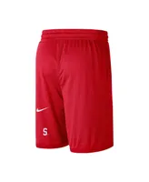 Men's Nike Red Georgia Bulldogs Wordmark Performance Shorts