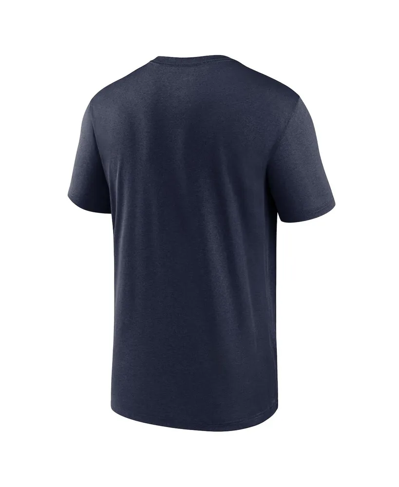 Men's Nike College Navy Seattle Seahawks Icon Legend Performance T-shirt