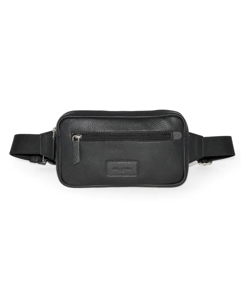 Club Rochelier Unisex Leather Belt Bag