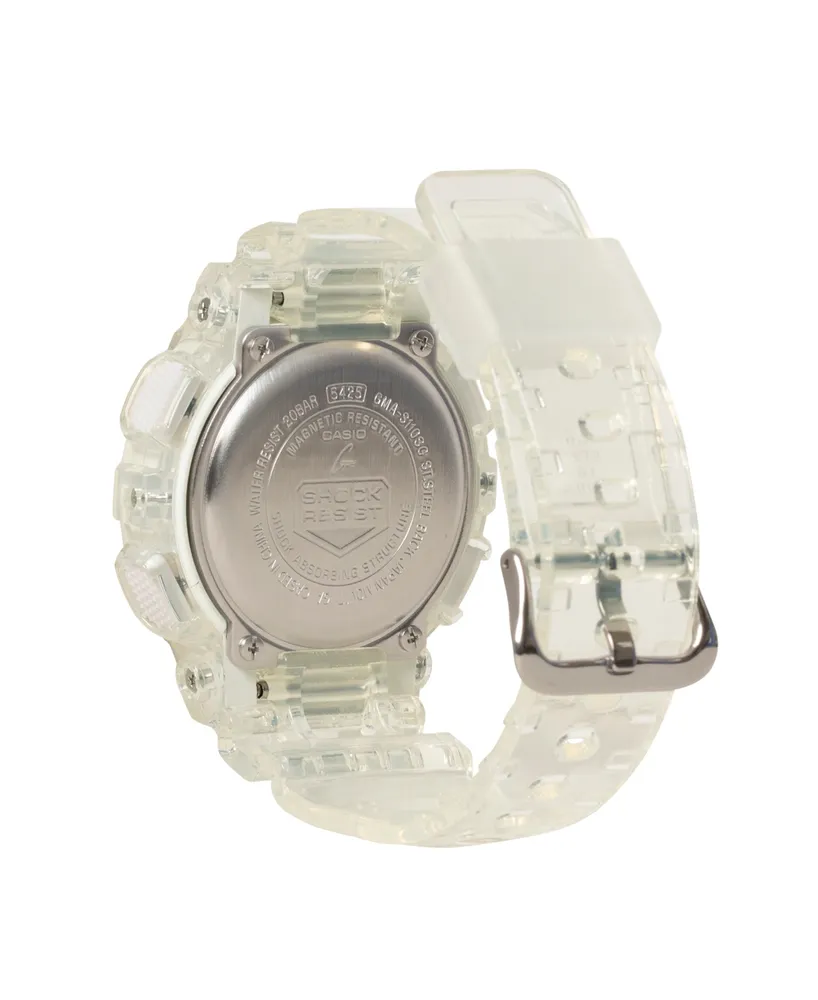 G-Shock Unisex Analog Digital Clear Resin Watch 45.9mm