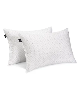 Nautica Home Sleep Max Anchor 2 Pack Pillows, Standard