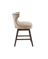 Madison Park Emmett 25.75" High Swivel Counter Stool