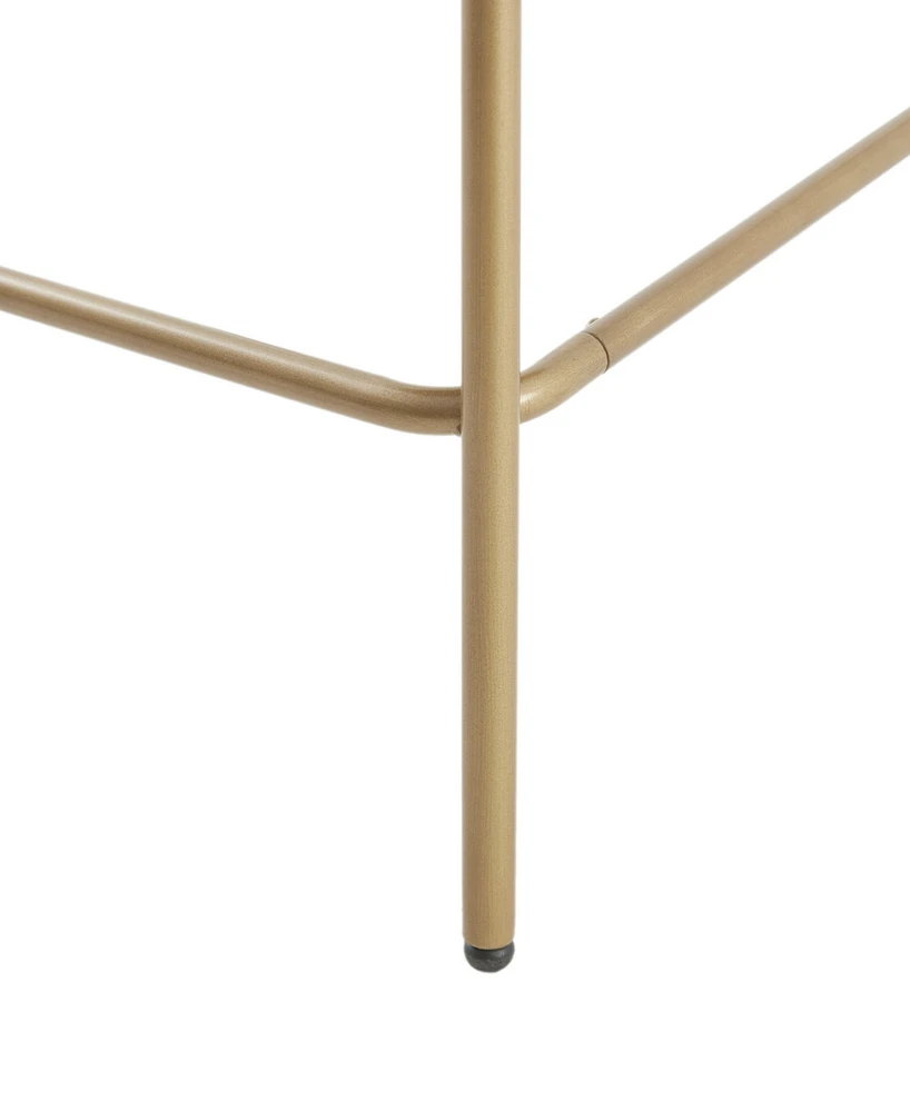 Madison Park Isadora 25.75" Metal Base Counter Stool