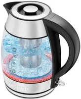 Chefman 1.8L Stay Hot Electric Kettle with Tea Infuser