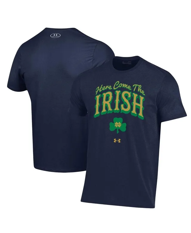 Men's Under Armour Navy Notre Dame Fighting Irish Freedom Flag Performance  T-Shirt
