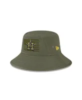 Men's New Era Green Houston Astros 2023 Armed Forces Day Bucket Hat