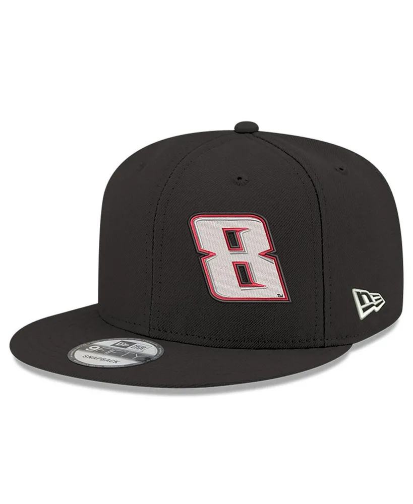 Men's New Era Black Kyle Busch 9FIFTY Flawless Adjustable Hat