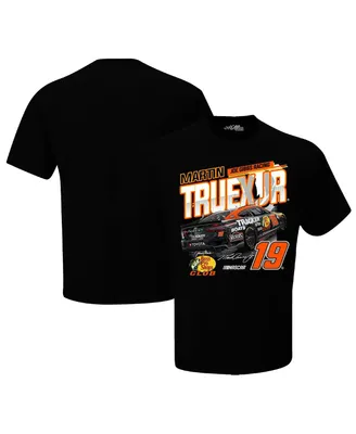 Men's Joe Gibbs Racing Team Collection Black Martin Truex Jr Speed T-shirt