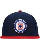 Men's Navy, Burgundy Cruz Azul Fitted Hat