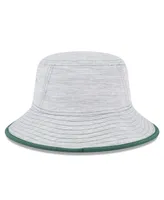 Men's New Era Gray Green Bay Packers Game Bucket Hat