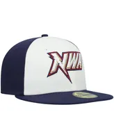 Men's New Era White Northwest Arkansas Naturals Authentic Collection Team Alternate 59FIFTY Fitted Hat