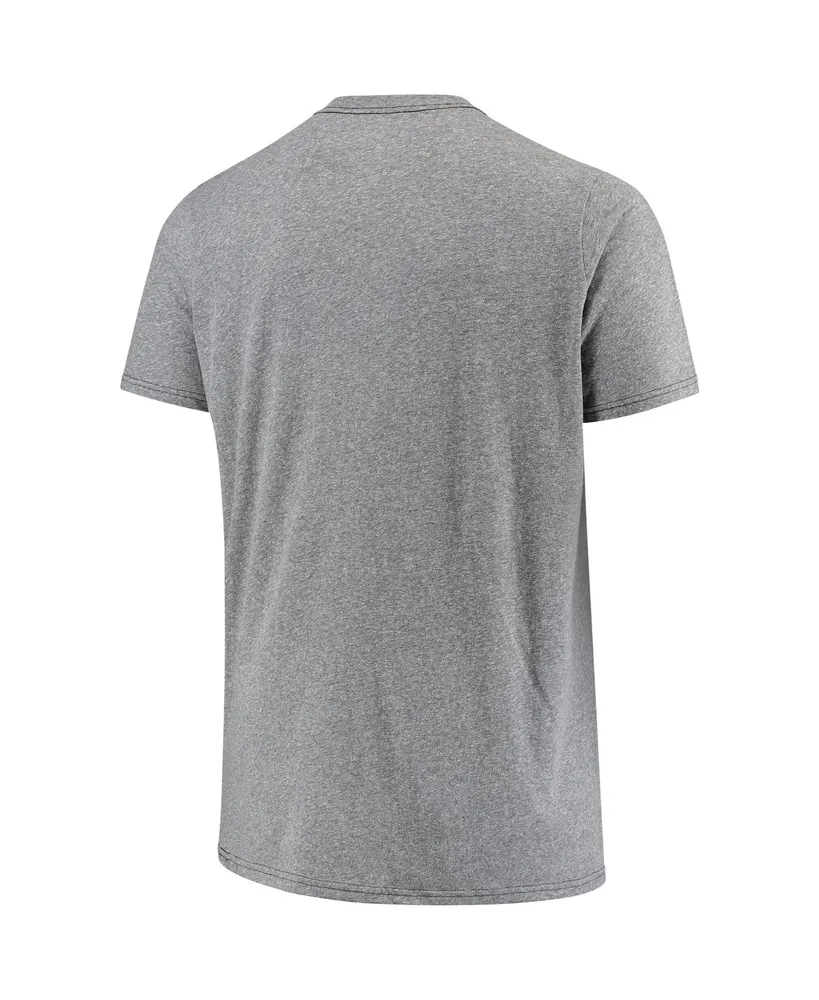 Men's Original Retro Brand Gray Colorado Buffaloes Big and Tall Tri-Blend T-shirt