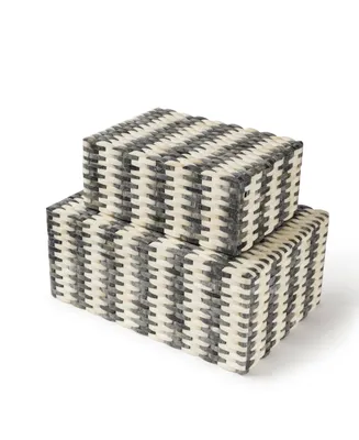 Fiza Decorative Boxes, Set of 2