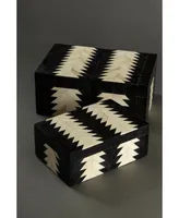 Gauri Kohli Venota Decorative Boxes, Set of 2