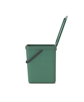 Sort Go Plastic Waste Bin, 6.6 Gallon, 25 Liter