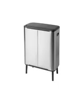 Bo Touch Top Hi Dual Compartment Trash Can, 2 x 8 Gallon