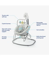 Graco Baby Sway2Me Swing with Portable Bouncer