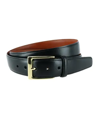 Trafalgar Men's Classic 30mm Cortina Leather Belt