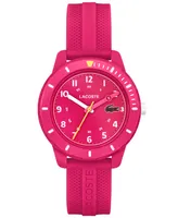 Lacoste Mini Tennis Raspberry Silicone Strap Watch 34mm
