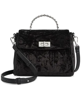 I.n.c. International Concepts Emiliee Velvet Mini Top Handle Handbag, Created for Macy's