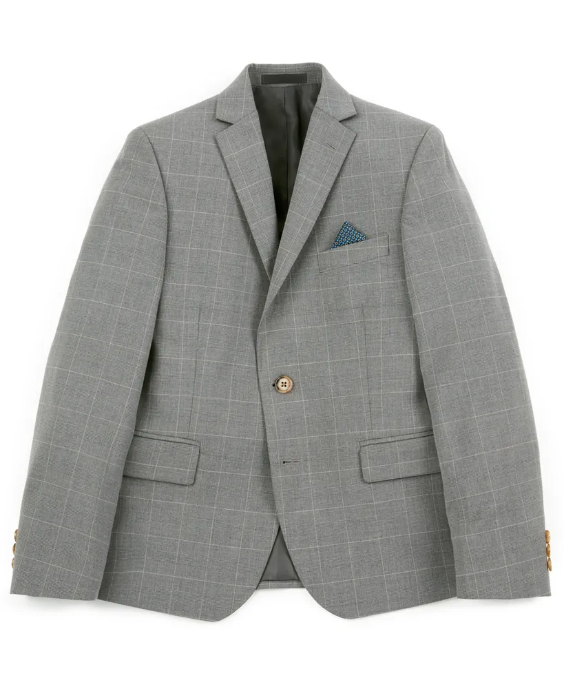 Lauren Ralph Big Boys Plaid Classic Sport Coats