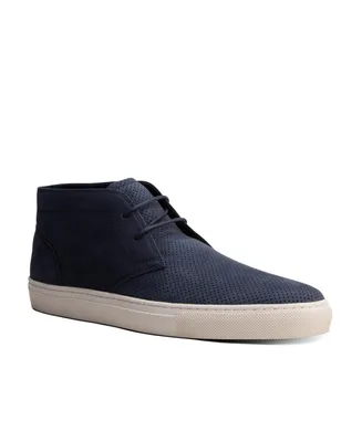 Men's Stanton Casual Leather Mid Top Chukka Sneaker