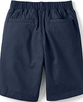 Lands' End Girls School Uniform Elastic Waist Pull On Shorts