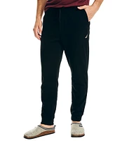 Nautica Men's Classic-Fit Super Soft Knit Fleece Jogger Pants