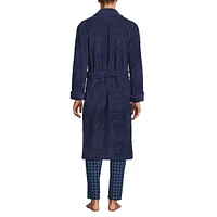Lands' End Big & Tall Calf Length Turkish Terry Robe