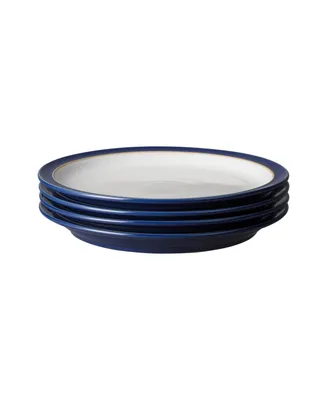 Denby Elements Dark Blue Dinner Plate Set of 4