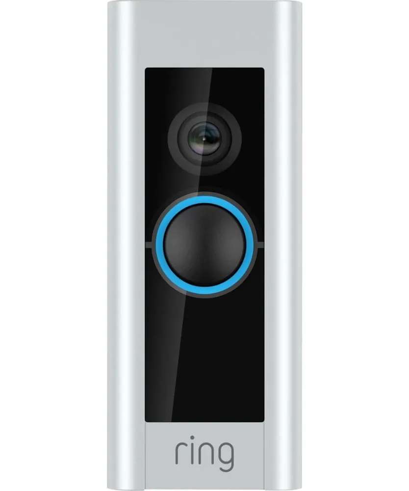 ring Wired Doorbell Pro Satin Nickel