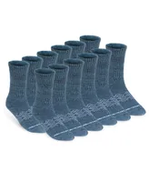 Men's Moisture Control Athletic Crew Socks12 Pack