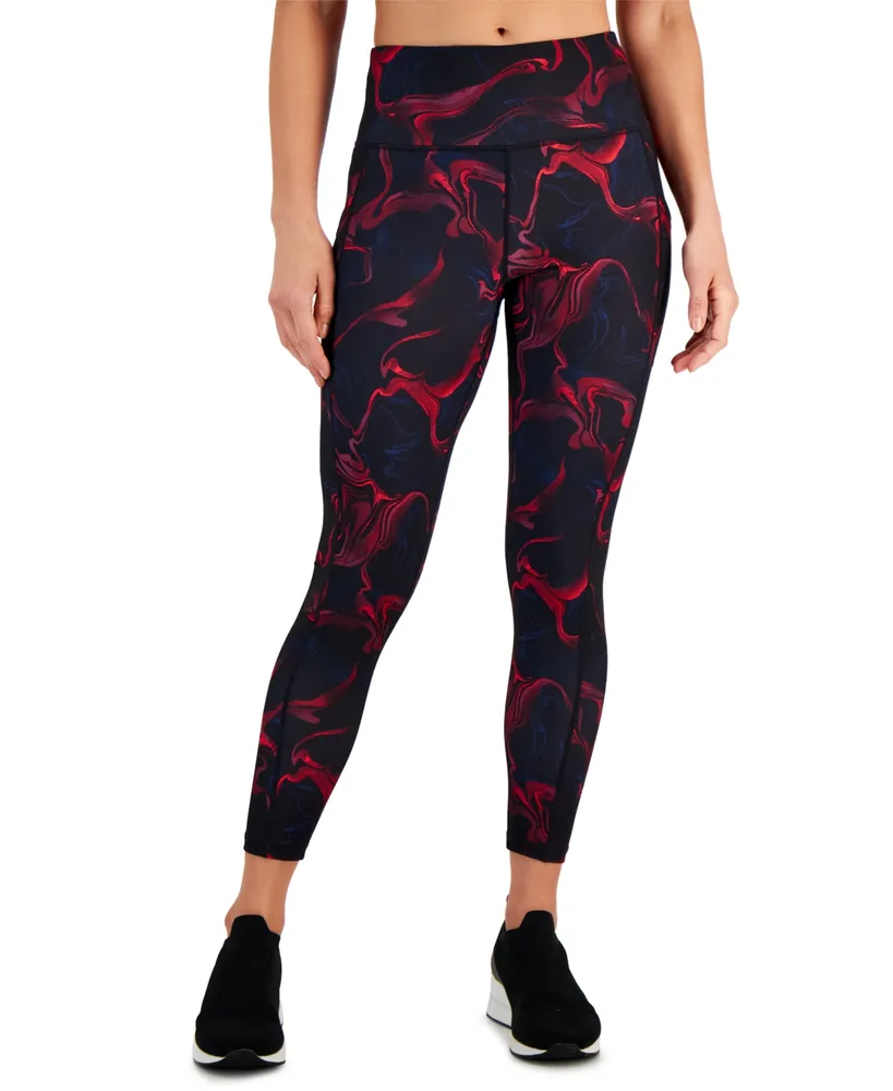 Id Ideology Women's Printed Compression 7/8 Leggings, Created for