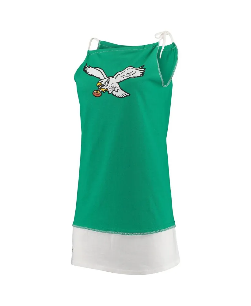 Women's Refried Apparel Aqua Miami Dolphins Sustainable Vintage Tank Dress  