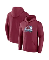 Men's Fanatics Burgundy Colorado Avalanche Primary Logo Pullover Hoodie