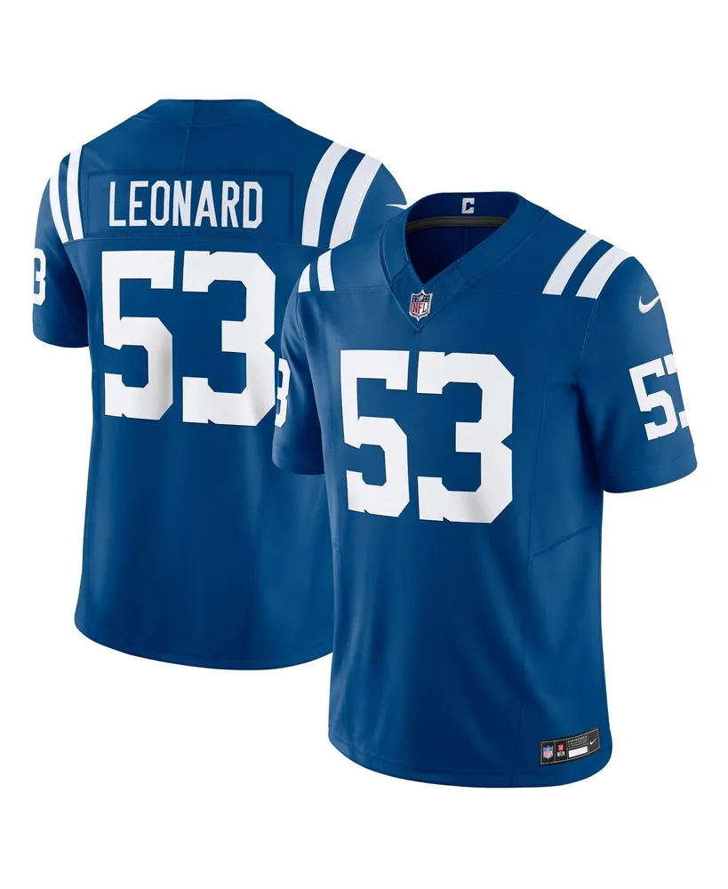 Men's Nike Shaquille Leonard Royal Indianapolis Colts Vapor F.u.s.e. Limited Jersey