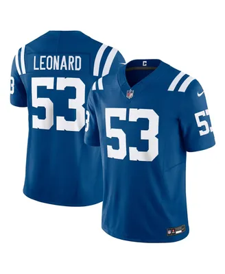 Men's Nike Shaquille Leonard Royal Indianapolis Colts Vapor F.u.s.e. Limited Jersey