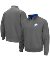 Men's Colosseum Charcoal Florida Gulf Coast Eagles Tortugas Quarter-Zip Sweatshirt