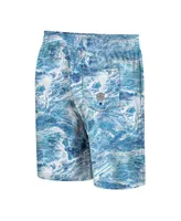 Men's Colosseum Blue Kentucky Wildcats Realtree Aspect Ohana Swim Shorts