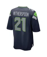 Men's Nike Devon Witherspoon College Navy Seattle Seahawks 2023 Nfl Draft First Round Pick Game Jersey