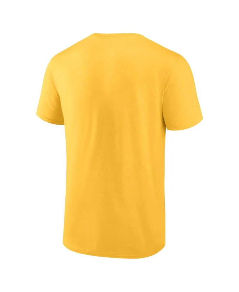 Men's Fanatics Gold Michigan Wolverines Campus T-shirt