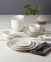 Inspiration by Denmark Soft Square 42 Pc. Dinnerware Set, Service for 6
