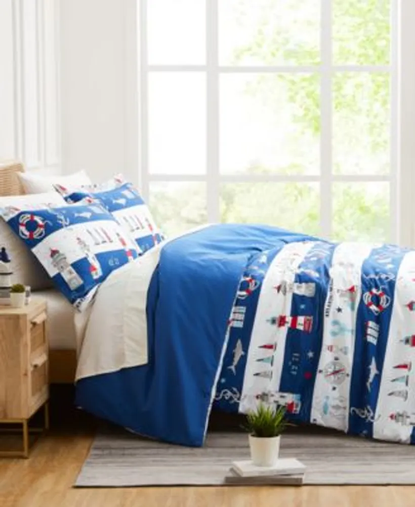 Southshore Fine Linens Atlantic Oversized Reversible Comforter Set Collection